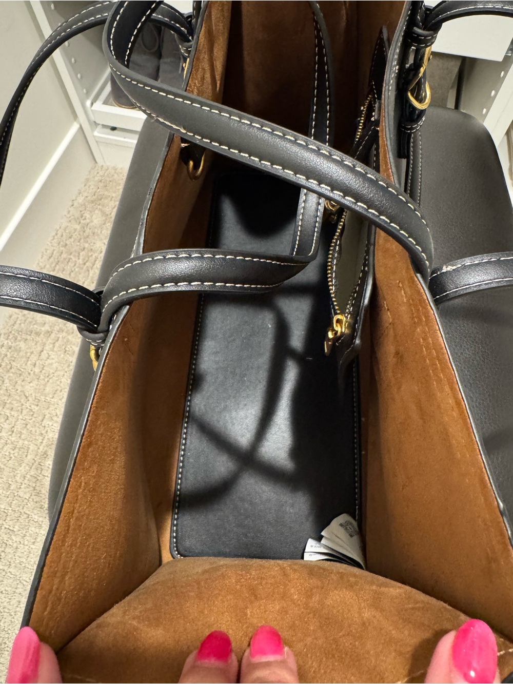 Zara  Black Women's Tote Bag - Picture 7 of 8